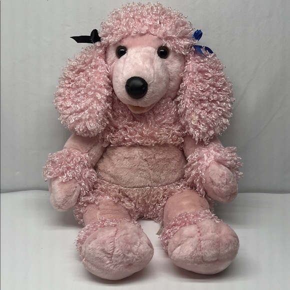 Other - Retiered Build A Bear Pink Plush Poodle Dog
